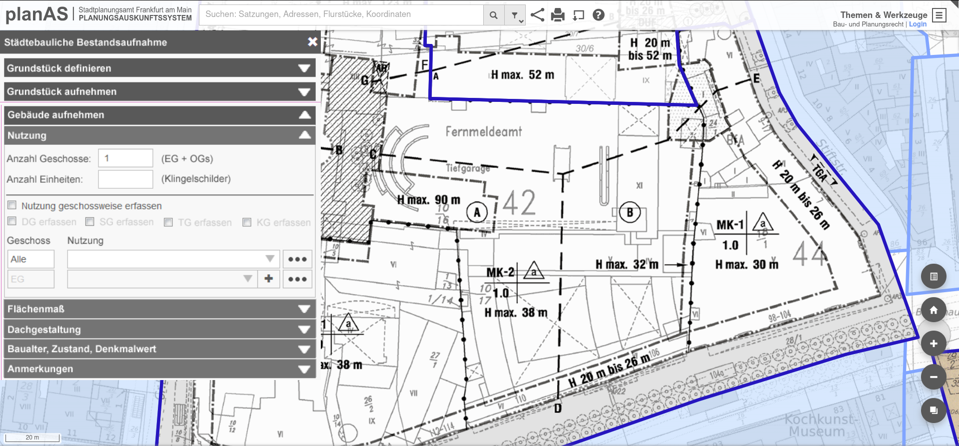 PlanAS Stadt Frankfurt case study screenshot