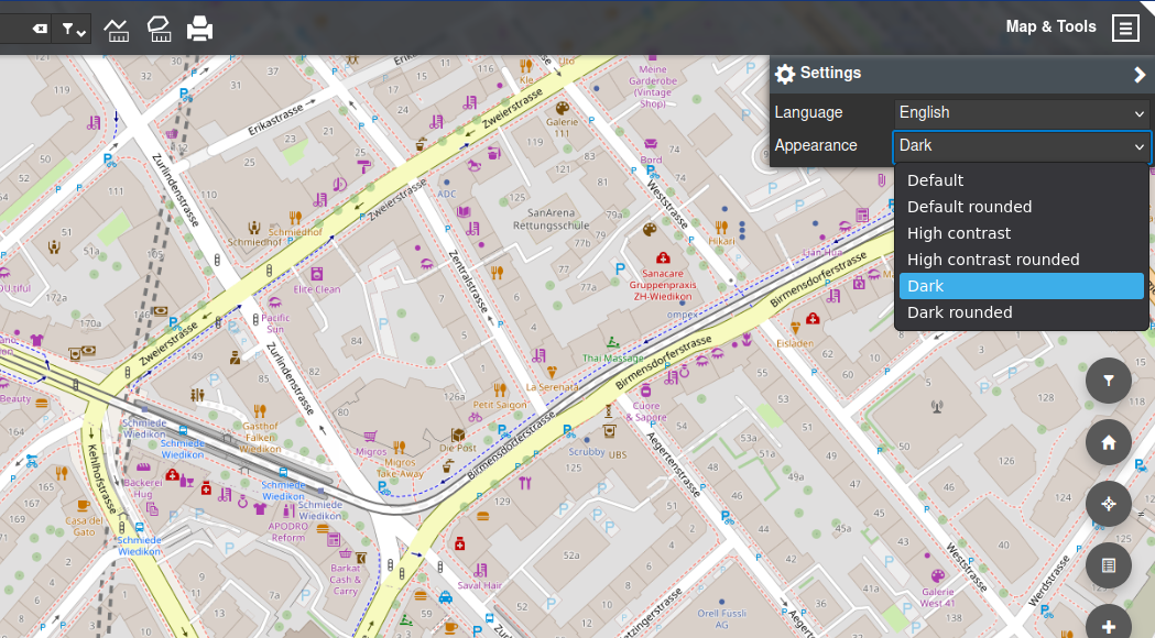 Language and appearance